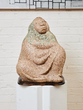 Load image into Gallery viewer, Dreaming Lady Cast on Coin Paper Sculpture By G. Valentin
