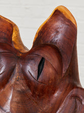 Load image into Gallery viewer, “Cochi-Cat” Mesquite Wood Sculpture by G. Valentin
