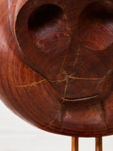 Load image into Gallery viewer, “Cochi-Cat” Mesquite Wood Sculpture by G. Valentin
