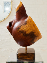 Load image into Gallery viewer, “Cochi-Cat” Mesquite Wood Sculpture by G. Valentin
