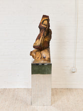 Load image into Gallery viewer, “Dali” Wood Sculpture by G. Valentin
