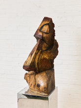 Load image into Gallery viewer, “Dali” Wood Sculpture by G. Valentin
