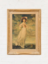 Load image into Gallery viewer, Vintage Iconic Romanticism Painting Print "Pinkie" by Thomas Lawrence
