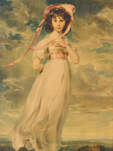 Load image into Gallery viewer, Vintage Iconic Romanticism Painting Print "Pinkie" by Thomas Lawrence
