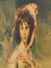 Load image into Gallery viewer, Vintage Iconic Romanticism Painting Print "Pinkie" by Thomas Lawrence
