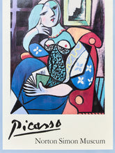 Load image into Gallery viewer, Girl with Book Picasso Authentic Museum Poster Vintage
