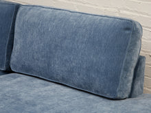 Load image into Gallery viewer, Diana Modular Sofa with Right Facing Bumper in Amici Denim
