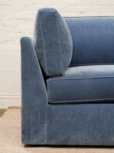 Load image into Gallery viewer, Diana Modular Sofa with Right Facing Bumper in Amici Denim
