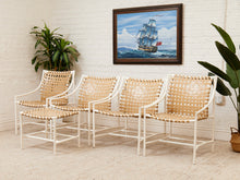 Load image into Gallery viewer, Set of Four Brown Jordan Outdoor Chair, Chairs Mid-Century with One Ottoman
