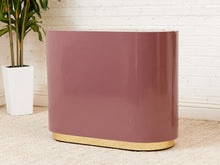 Load image into Gallery viewer, Vintage Entry Table Postmodern in Mauve
