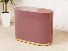 Load image into Gallery viewer, Vintage Entry Table Postmodern in Mauve
