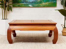 Load image into Gallery viewer, Chinoiserie Ming Style Wood Coffee Table
