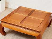 Load image into Gallery viewer, Chinoiserie Ming Style Wood Coffee Table
