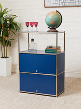Load image into Gallery viewer, Blue Chrome Shelf
