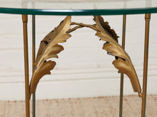 Load image into Gallery viewer, Occasional Table with Italian Gilded Base
