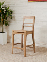 Load image into Gallery viewer, Wood Sleek Farmhouse Chair
