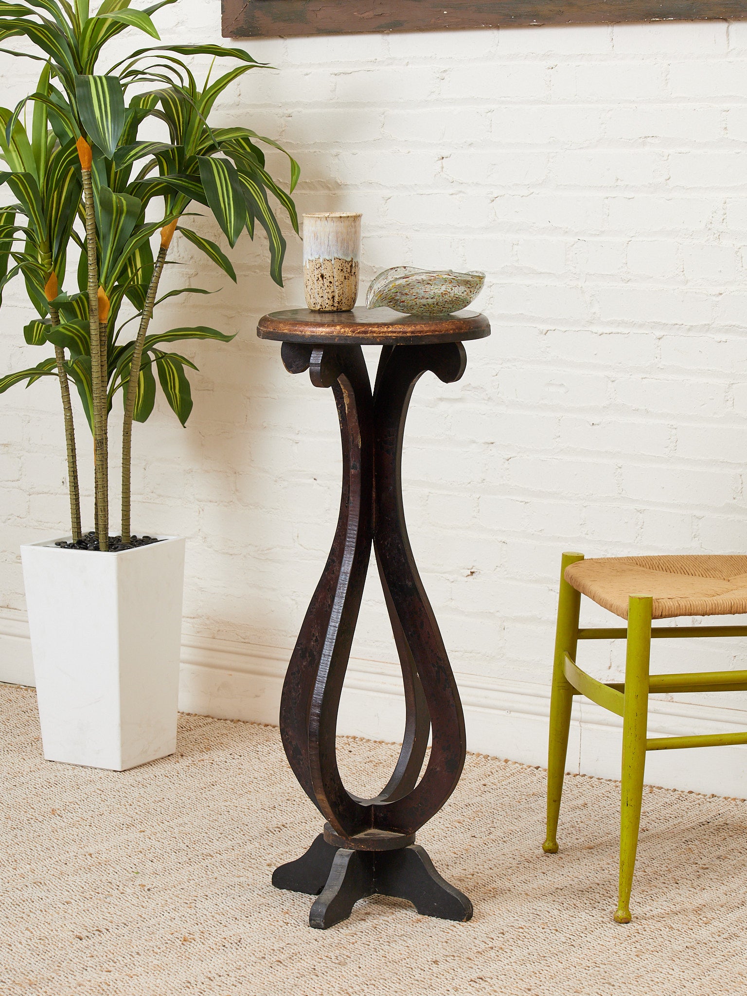 Vintage Primitive ヴィンテージ プリミティブ サイドテーブル Antique Primitive Vintage Side Table – Sunbeam Vintage