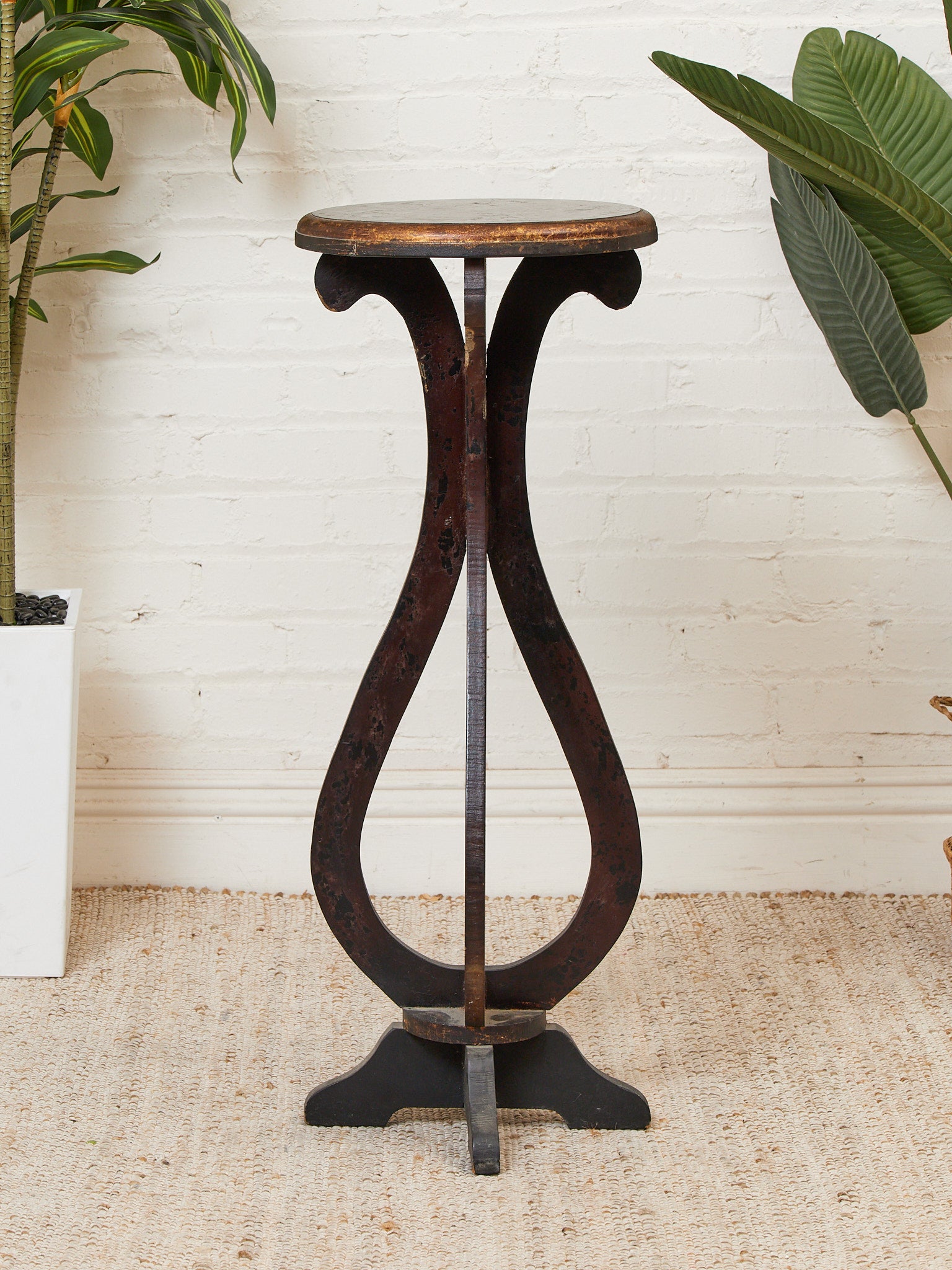 Vintage Primitive ヴィンテージ プリミティブ サイドテーブル Antique Primitive Vintage Side Table – Sunbeam Vintage