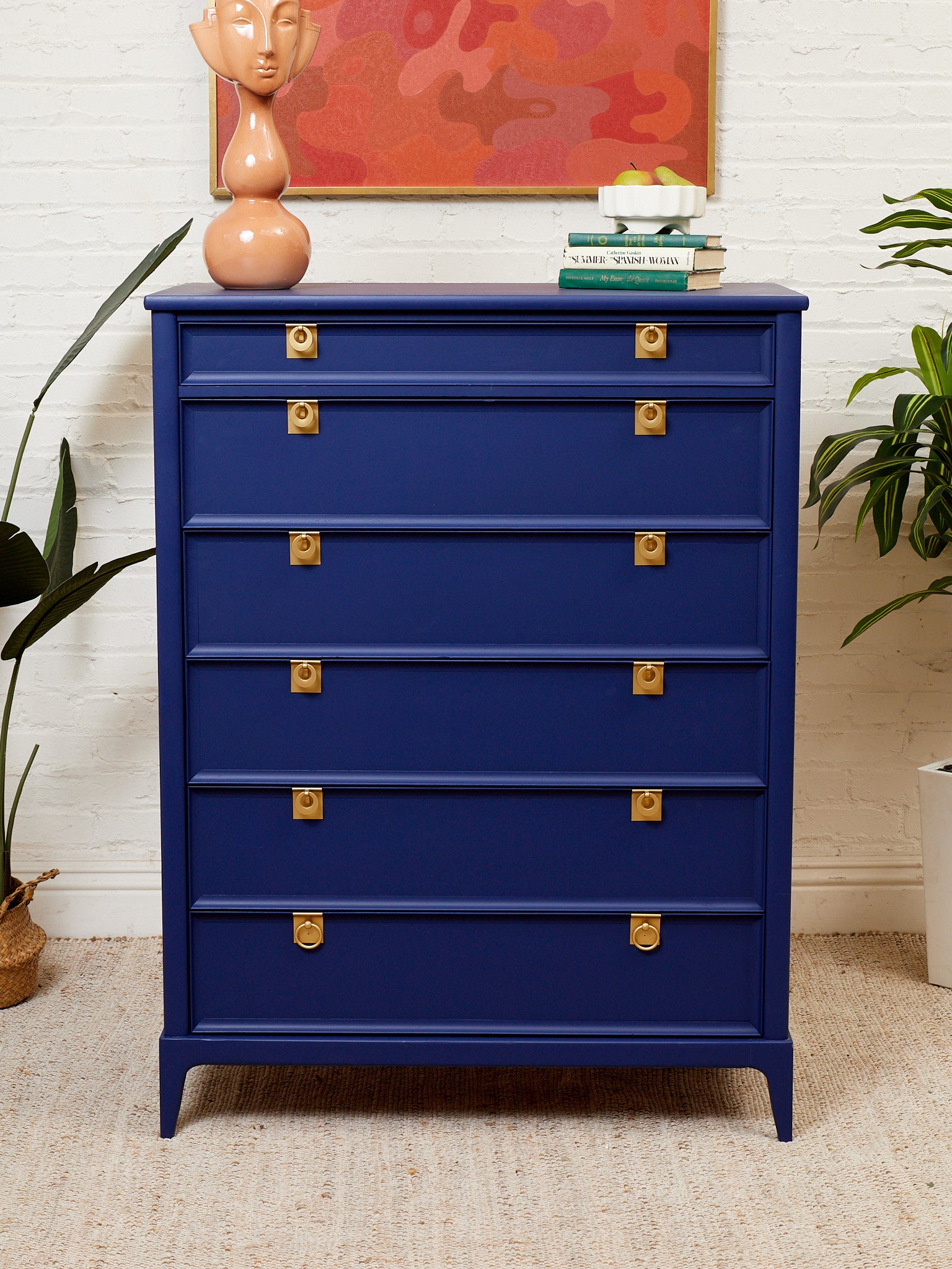 Electric Blue Vintage High Boy – Sunbeam Vintage