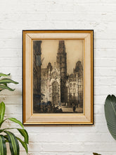 Load image into Gallery viewer, Andrew Fairbairn Affleck Etching Framed
