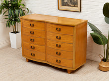 Load image into Gallery viewer, Dixie Blonde Art Deco Mahogany Eight Drawer Dresser
