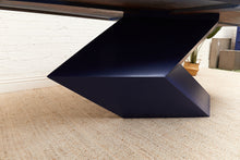 Load image into Gallery viewer, Rare 1970’s Origami Dining Table by Don S. Shoemaker in Blue
