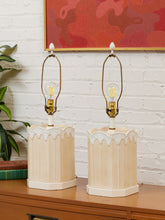 Load image into Gallery viewer, Art Nuevo Pair of Lamps
