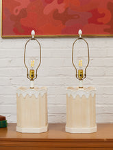 Load image into Gallery viewer, Art Nuevo Pair of Lamps

