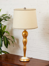 Load image into Gallery viewer, Vintage Gold Lamp
