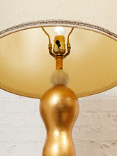Load image into Gallery viewer, Vintage Gold Lamp
