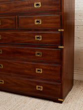 Load image into Gallery viewer, Campaign Thomasville Highboy Gentlemen’s Chest
