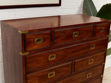 Load image into Gallery viewer, Campaign Thomasville Highboy Gentlemen’s Chest

