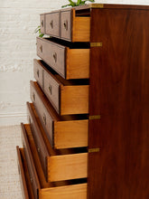 Load image into Gallery viewer, Campaign Thomasville Highboy Gentlemen’s Chest
