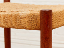 Load image into Gallery viewer, Danish modern Teak Chairs with Caning
