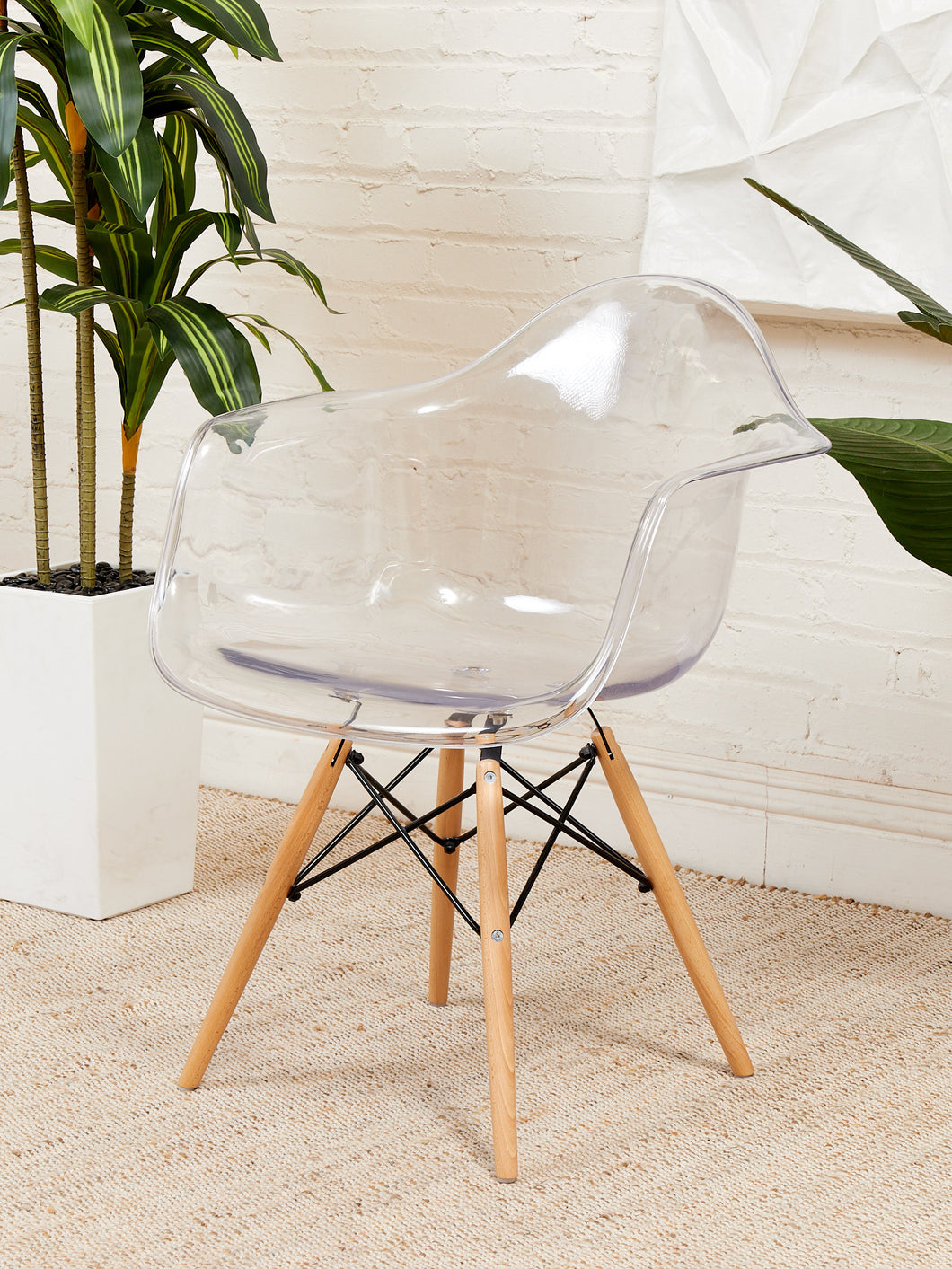 Acrylic Shell Chair – Sunbeam Vintage