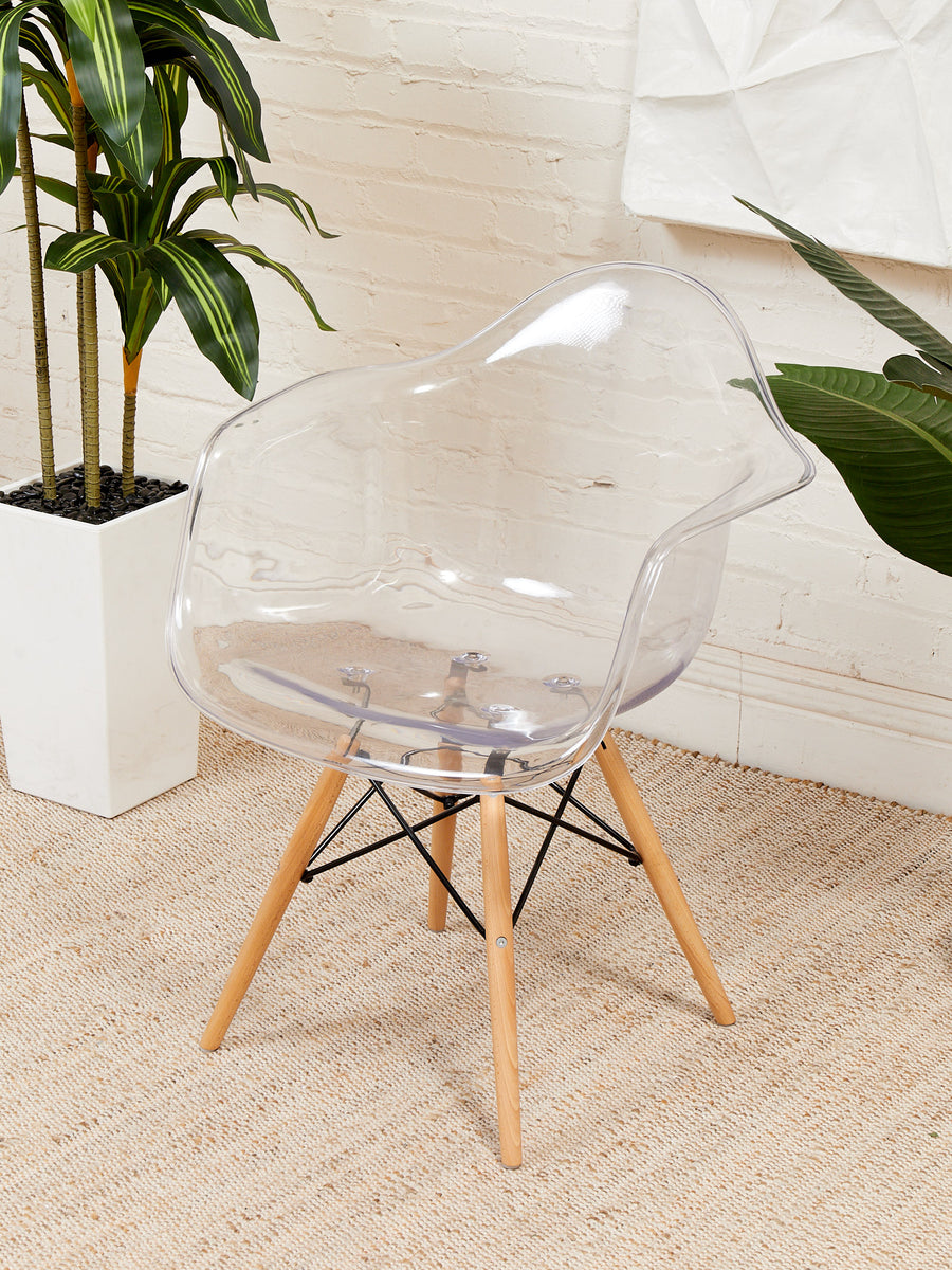 Acrylic Shell Chair – Sunbeam Vintage
