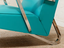 Load image into Gallery viewer, 1960’s Turquoise Lounge Chair
