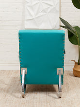 Load image into Gallery viewer, 1960’s Turquoise Lounge Chair
