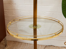 Load image into Gallery viewer, Brass Table Floor Lamp
