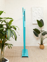 Load image into Gallery viewer, Tiki Sculpture in Aqua Handmade on of a kind
