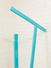 Load image into Gallery viewer, Tiki Sculpture in Aqua Handmade on of a kind
