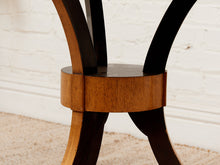 Load image into Gallery viewer, Antique 1940s Exotic Wood and Maple Occasional Table
