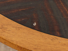 Load image into Gallery viewer, Antique 1940s Exotic Wood and Maple Occasional Table
