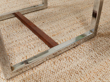 Load image into Gallery viewer, 1970’s Wood and Chrome End Table

