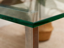 Load image into Gallery viewer, 1970’s Wood and Chrome End Table
