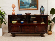 Load image into Gallery viewer, Vintage Rosewood Display Cabinet
