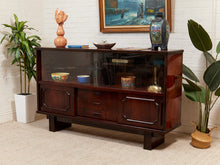 Load image into Gallery viewer, Vintage Rosewood Display Cabinet
