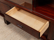 Load image into Gallery viewer, Vintage Rosewood Display Cabinet
