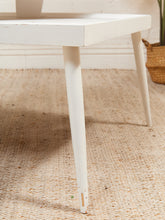 Load image into Gallery viewer, White 2 Tier Side Table
