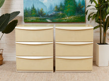 Load image into Gallery viewer, Modern Italian White Lacquered Chests or Nightstands

